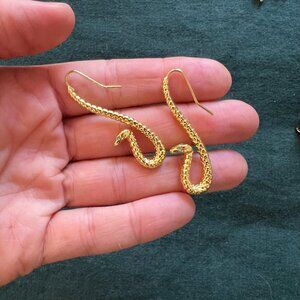 Snake Dangle Earrings